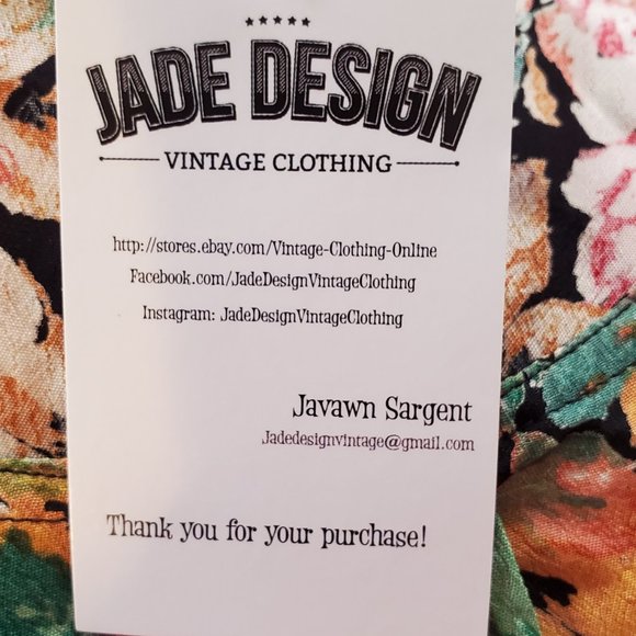 Vintage 90's grunge floral maxi dress - Picture 9 of 9